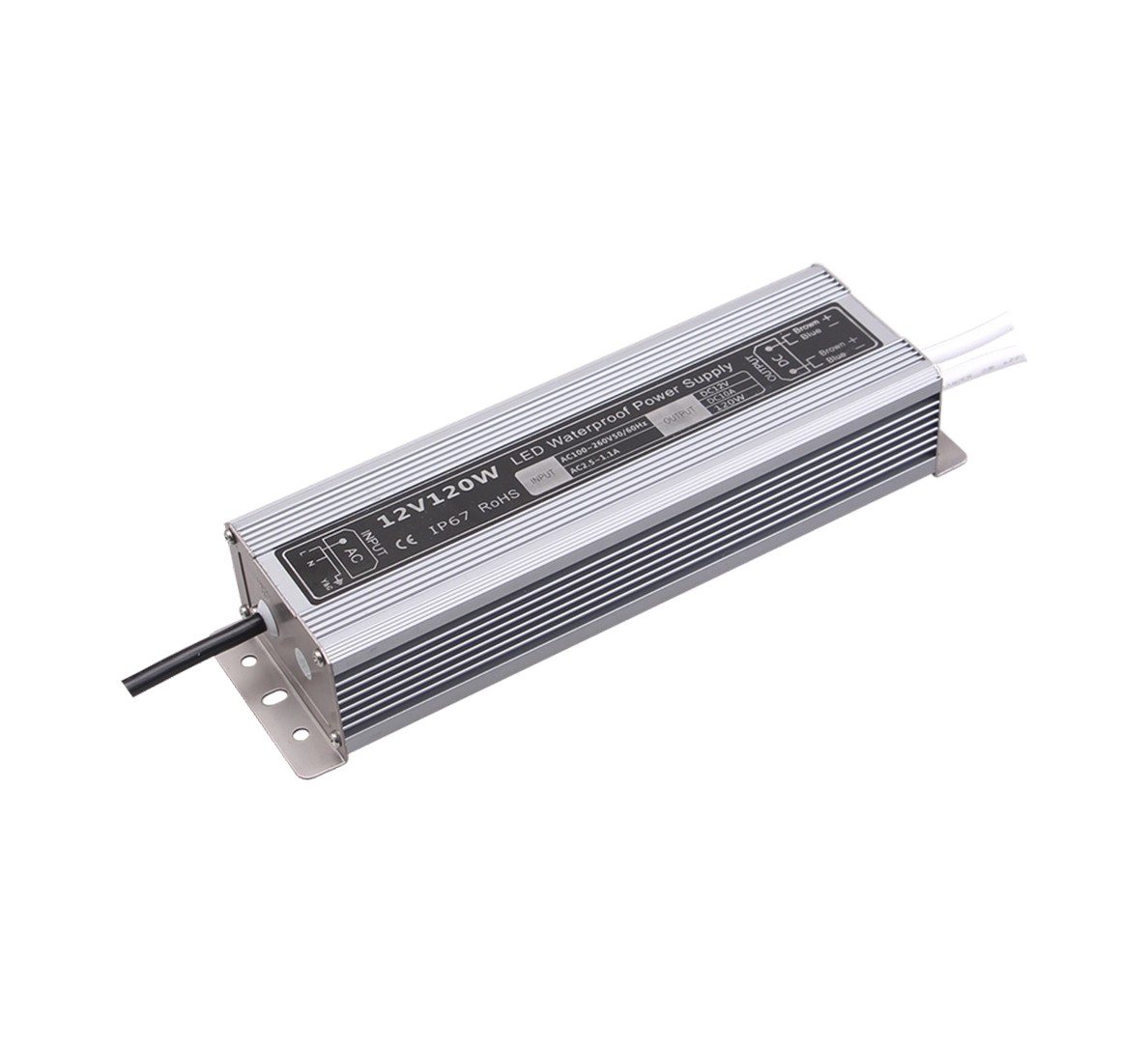 БЛОК ПИТАНИЯ LED 12V 120W IP67