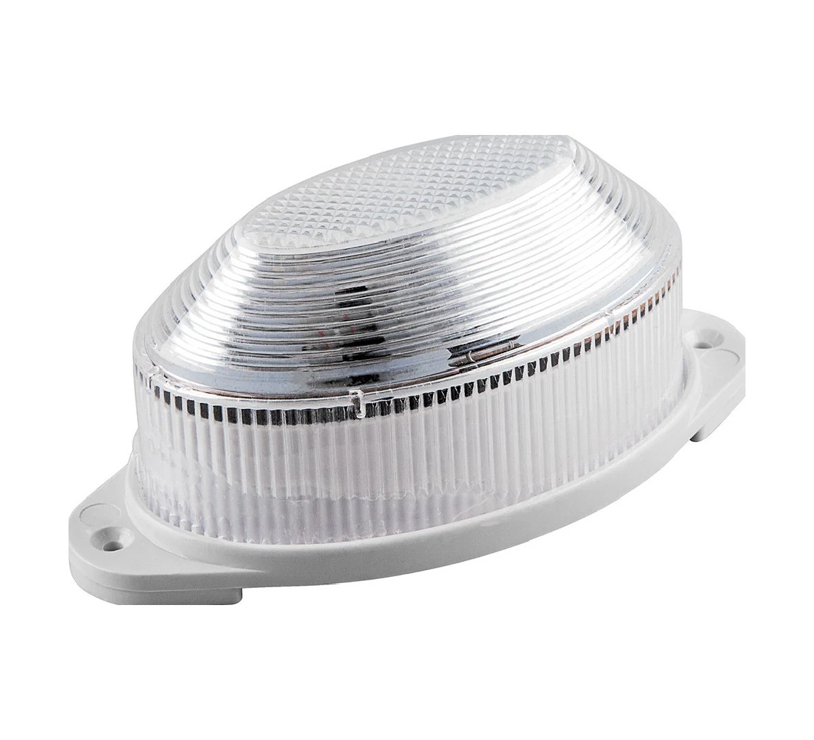 СВЕТИЛЬНИК -ВСПЫШКА (СТРОБЫ) 1,3W 230V 18 LED,ПРОЗРАЧНЫЙ, STLB01