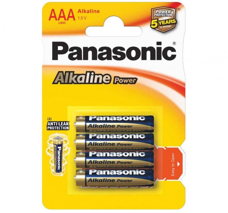 ЭЛ.ПИТАНИЯ PANASONIC LR03 ALKALINE