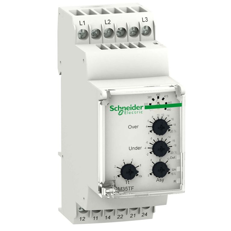 РЕЛЕ НАПРЯЖЕНИЯ RM35TF SCHNAIDER (2Д)