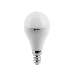 E14 6W 220V LED 2700K ELEMENTARY GLOBE GAUSS